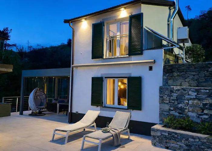 Casa Liguria - Luxuriöses - 5 Gehminuten Zum - Zwischen Portofino, Sestri Levante, Cinque Terre! Ferienhaus *